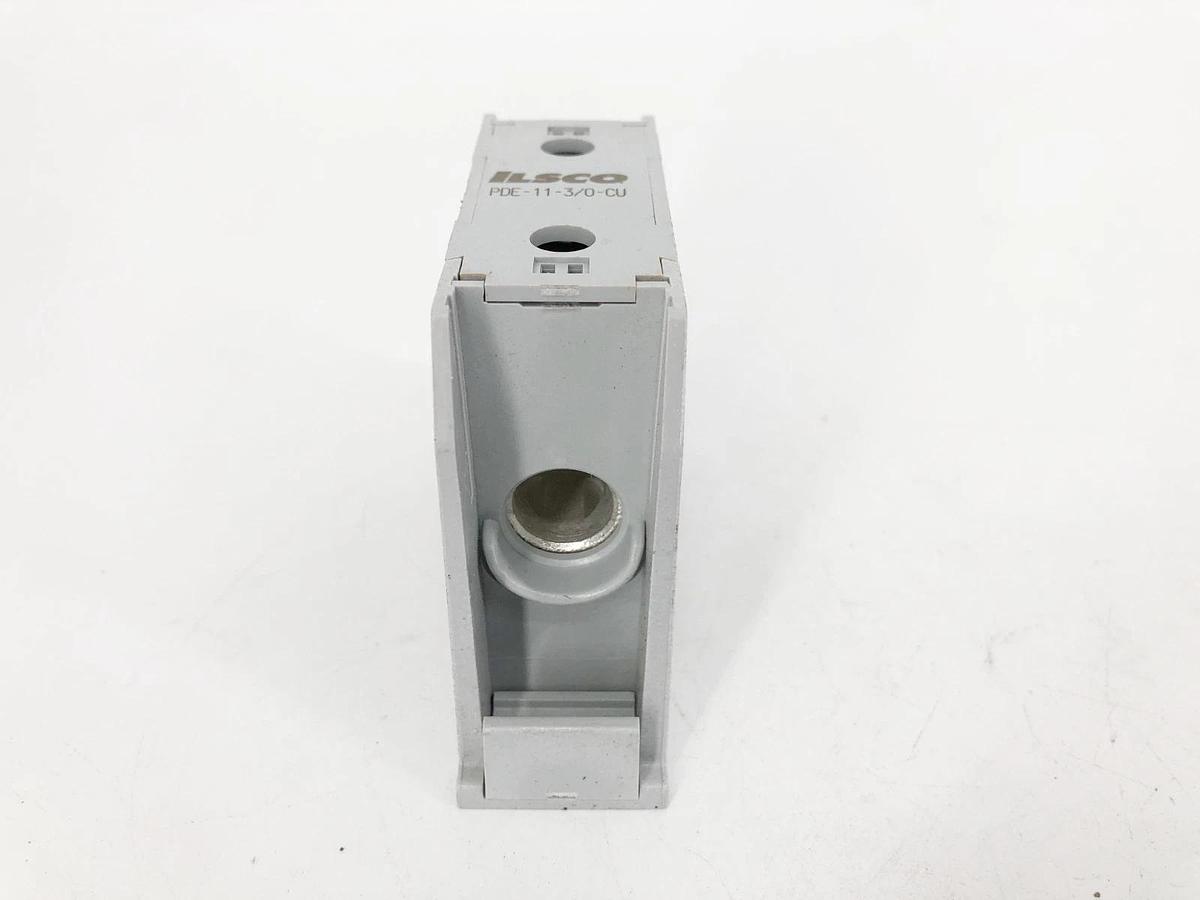 New Ilsco PDE-11-3/0-CU Power Distribution Block 200A 1000VAC/DC - No Box