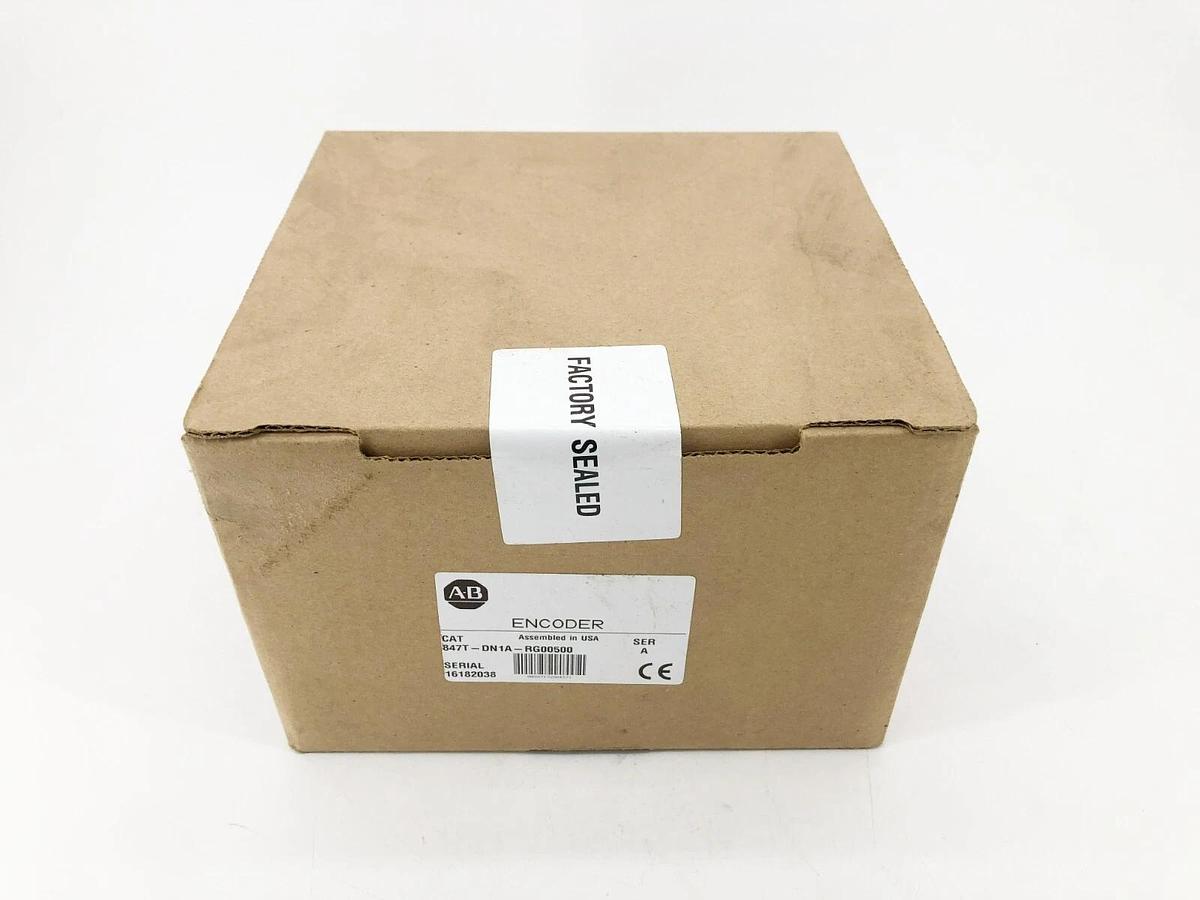 New Allen Bradley 847T-DN1A-RG00500 Ser. A Incremental Encoder 4.5-5.5VDC Sealed