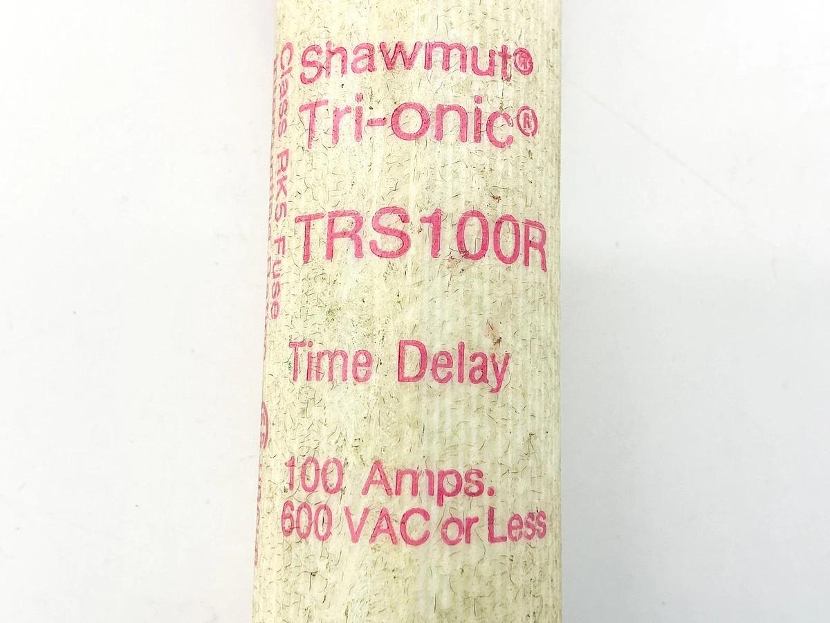 New Gould Shawmut TRS100R Time Delay Fuse 100A 600V Class RK5 - No Box