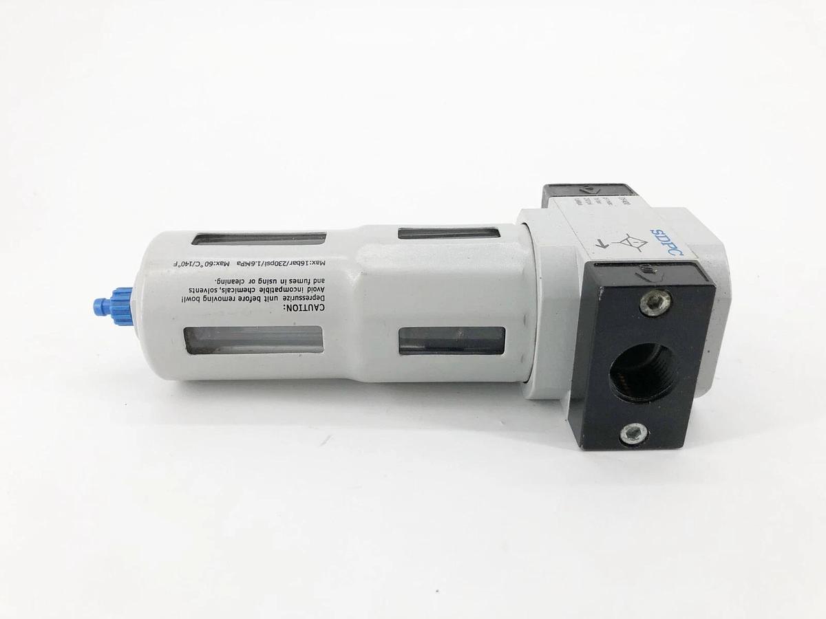 New SDPC DF400 Drain Filter 3/4" 230psi - No Box