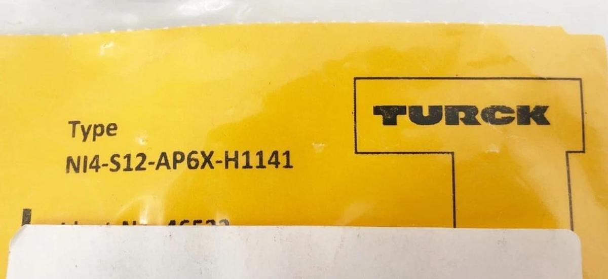 New Turck NI4-S12-AP6X-H1141 Inductive Proximity Sensor 10-30VDC 4652200