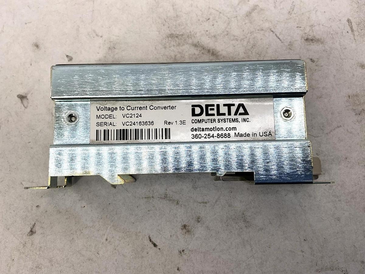 Delta Computer Systems VC2124 Voltage to Current Converter 200mA 24VDC - No Box