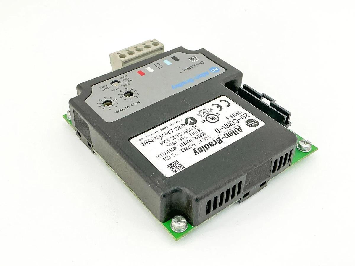 Used Allen Bradley 20-COMM-D DiviceNet Communication Adapter 5/24VDC 150mA Ser.B