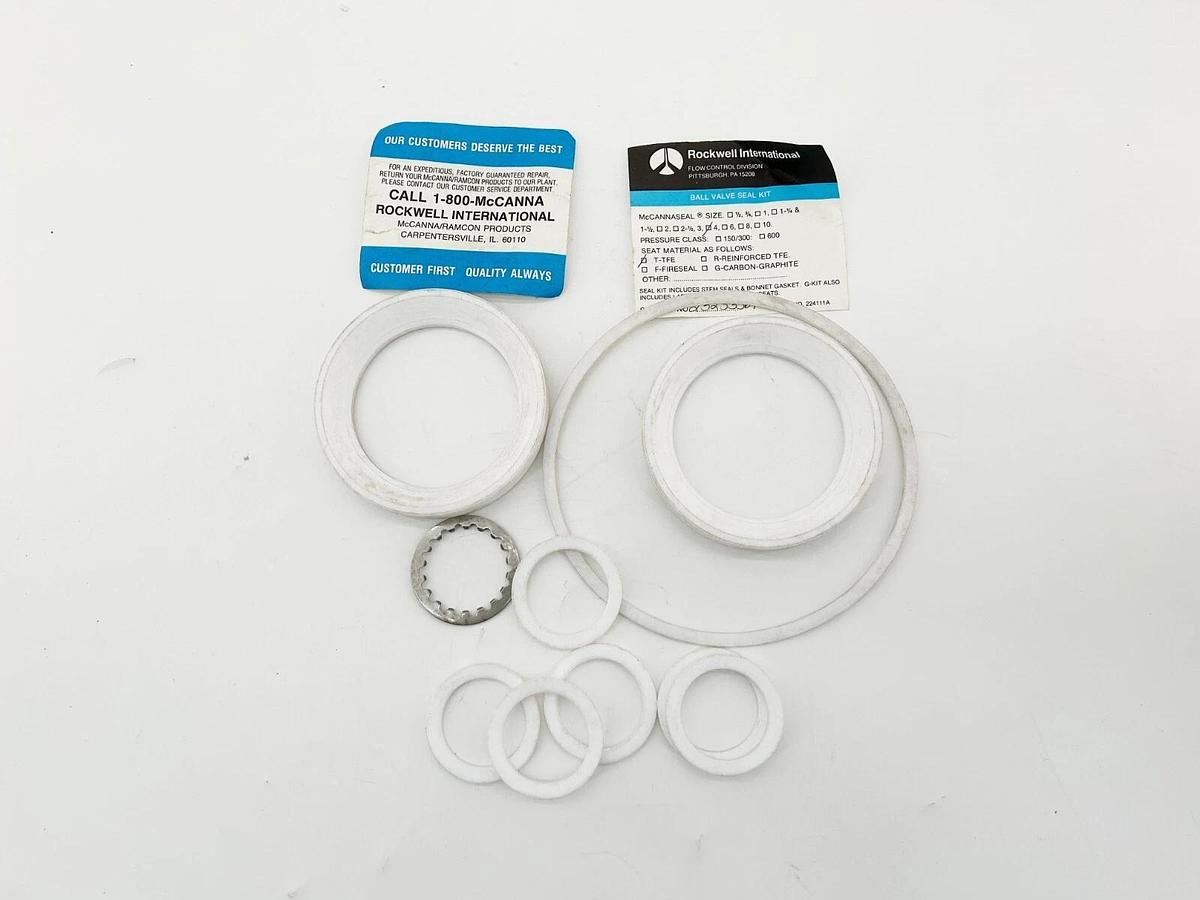 New Rockwell International 232S3S6TZ Ball Valve Seal Kit for 4"
