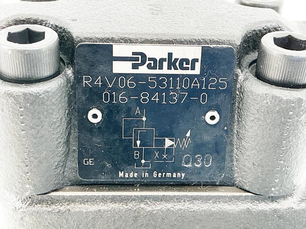 New Parker R4V06-53110A125-016-84137-0 Pressure Relief Valve R4VPIXX-00X10A120