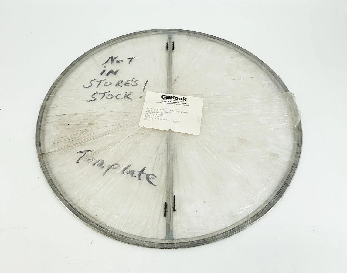 New Garlock BN12160001189 Metal Gasket 16.250 X 16.750 X 17.250 CA-3/8
