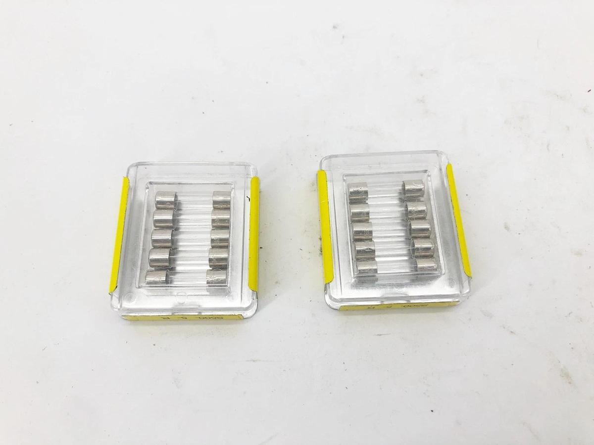 Lot of 10 New Eaton Bussmann S500-5-R Cartridge Fuses 5A 5x20mm
