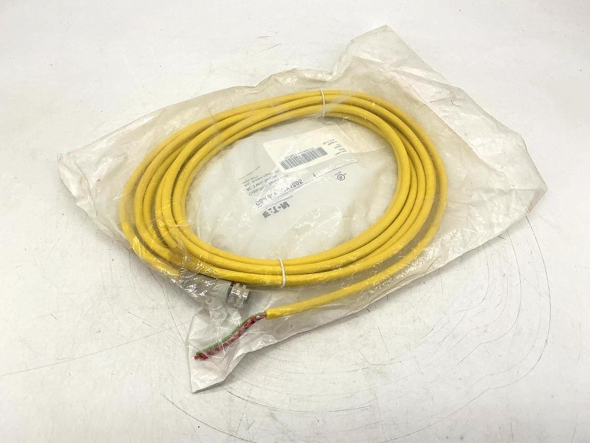 New Eaton CSAS3F3CY1805 Ser A1 AC Connector Cable Female 3-Pin 3-Wire 5m/16.4ft
