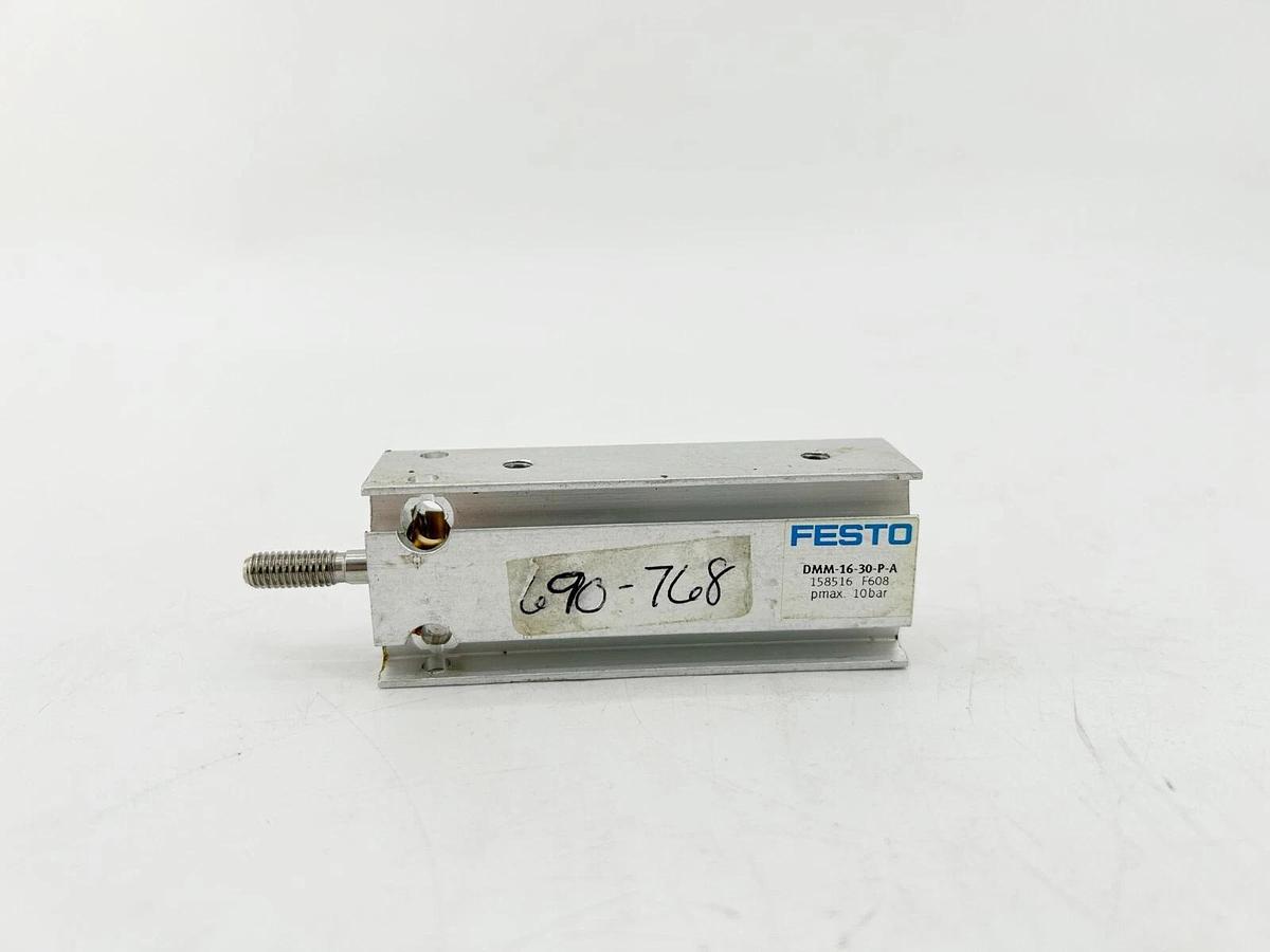 NEW FESTO DMM-16-30-P-A Pneumatic Cylinder DMM-16-30-P-A 158516 10 BAR