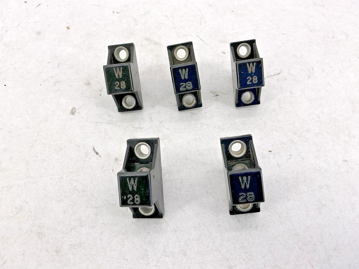 Lot of 5 New Allen Bradley W28 Overload Relay Heater Element