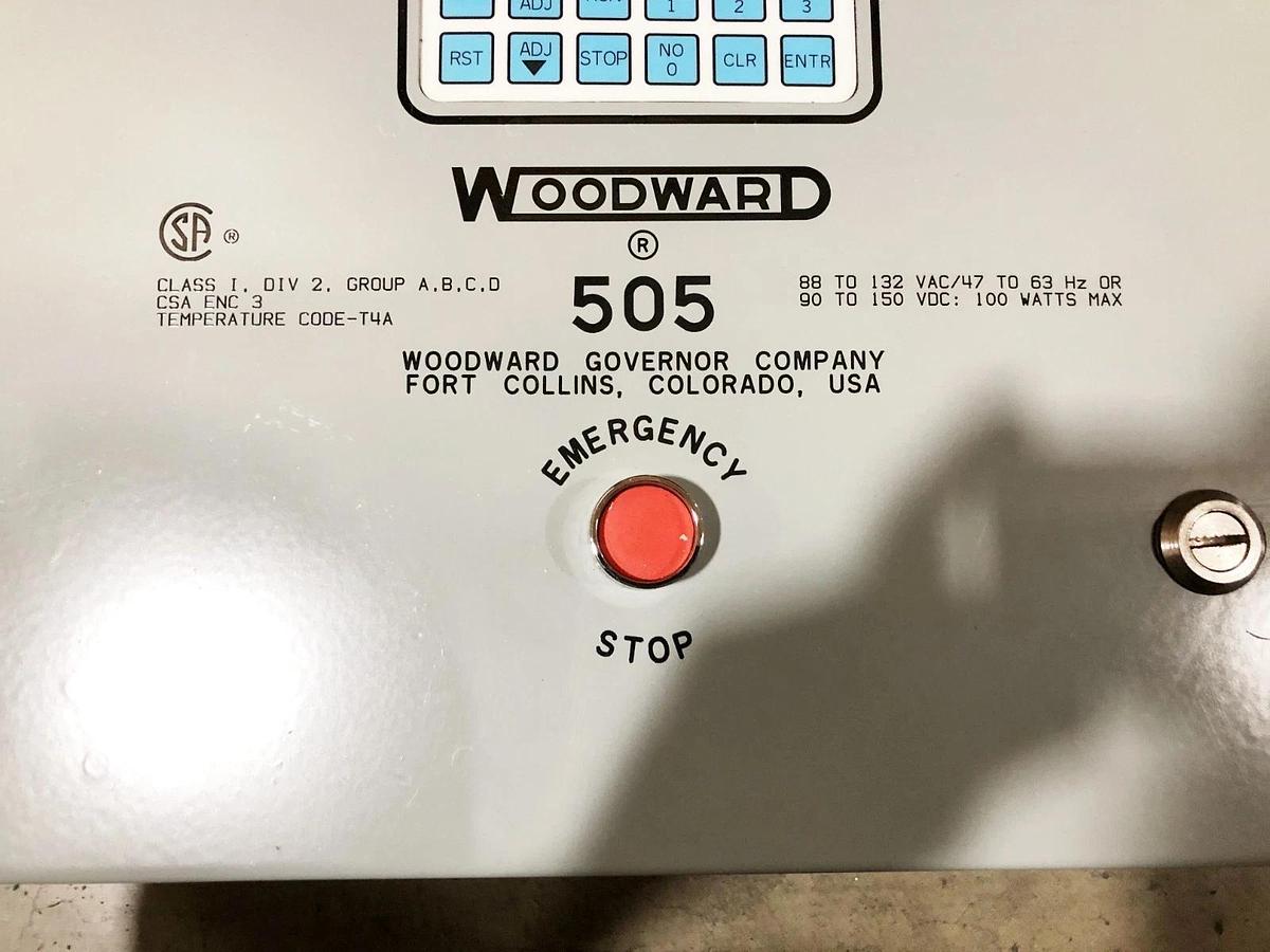 New Woodward 8238-007 Model 505 Steam Turbine Governor Control Module