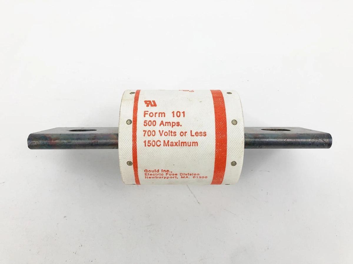 New Gould Shawmut A70P500-4 Amp-Trap Fuse 500A 700V Type 4 Form 101