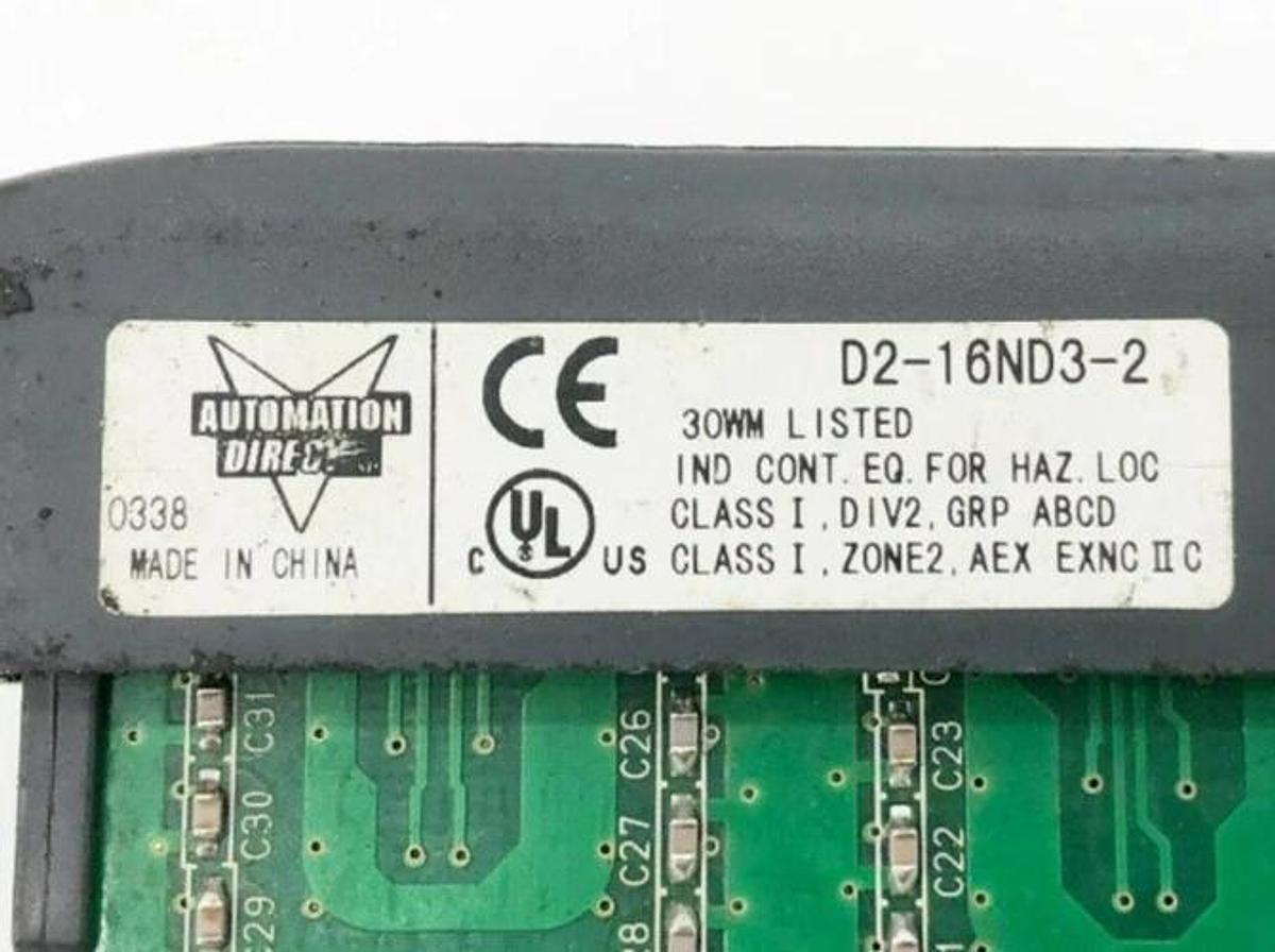 Used Automation Direct D2-16ND3-2 Input Module