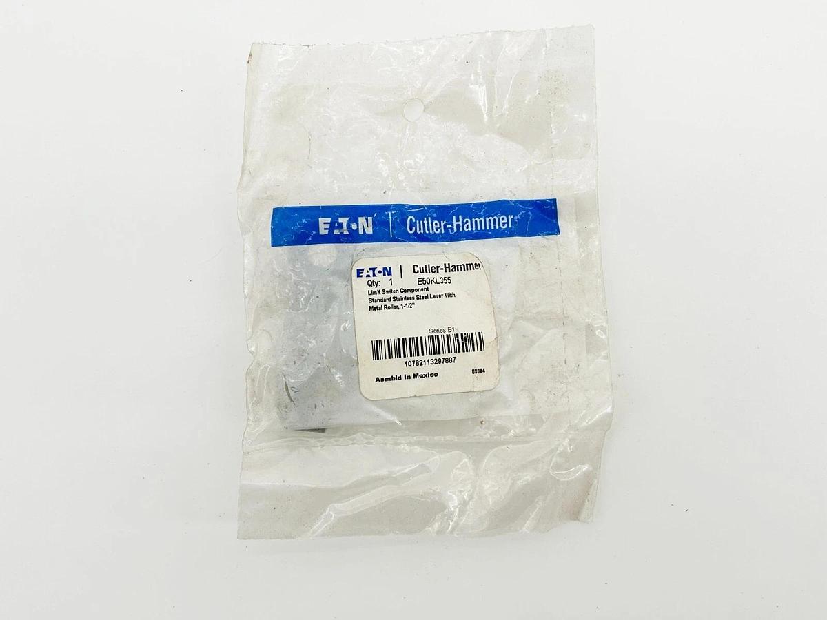 New Cutler Hammer E50KL355 Limit Switch Actuator With Roller
