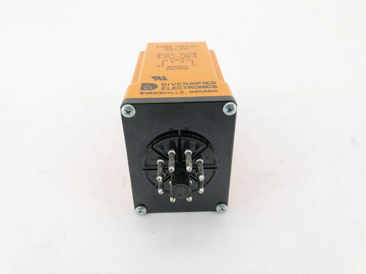 New Diversified Electronics TDF-120-AKA-600 Time Delay Relay 120VAC/DC