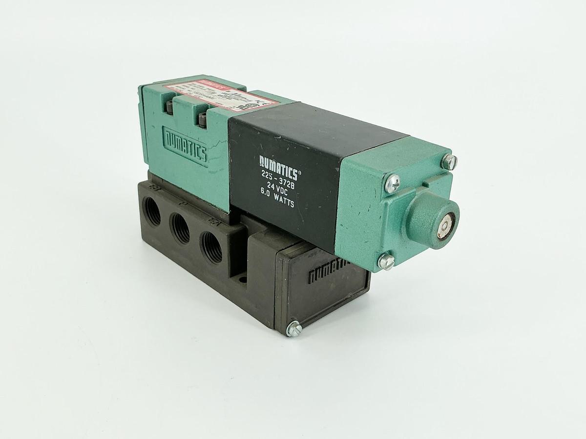 New Numatics 153SA43AE Solenoid Valve 24VDC 150PSIG .25 Replac.152SA400E No Box