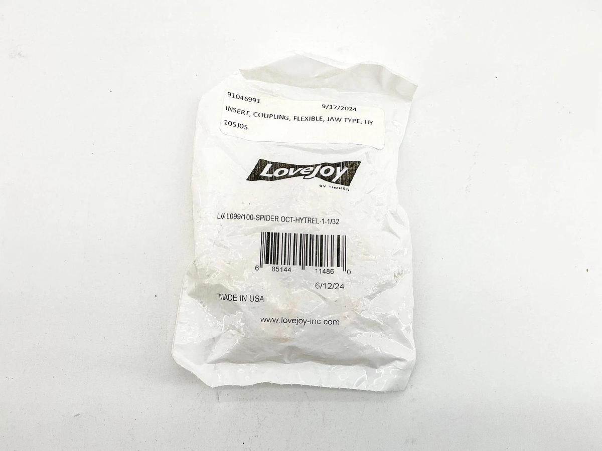 Lot of 2 New Lovejoy L/AL099/100 Hytrel Coupling Spider Insert 1-1/32