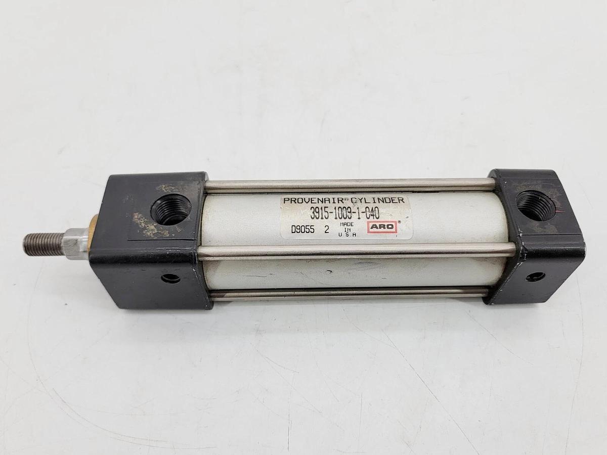 Used ARO 3915-1009-1-040 Air Cylinder 1-1/2" Bore 4" Stroke