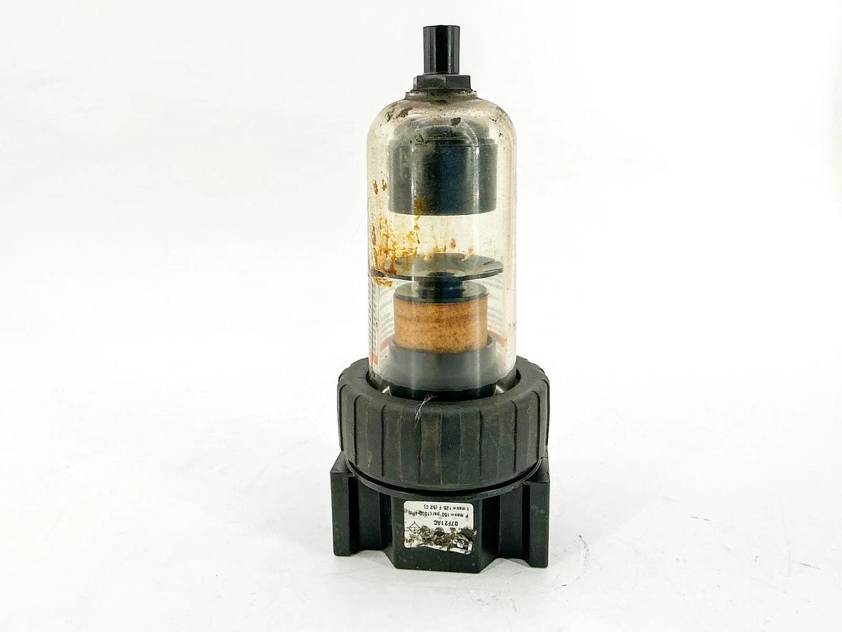 Used Parker 07F21AC Pneumatic Lubricator 150PSI 1000kPa
