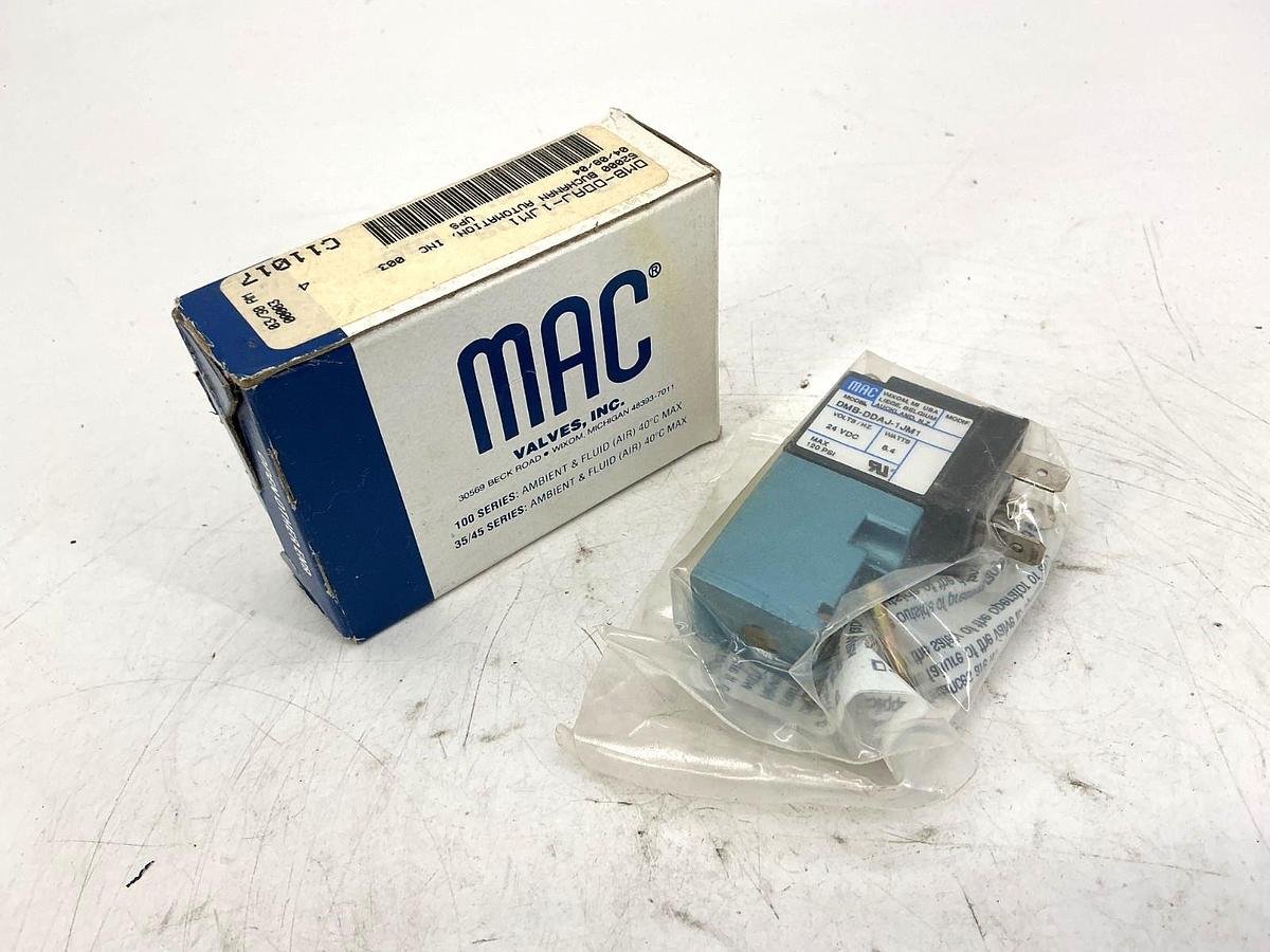 New MAC Valves DMB-DDAJ-1JM1 Solenoid Valve Coil 5.4Watts 120PSI 24VDC