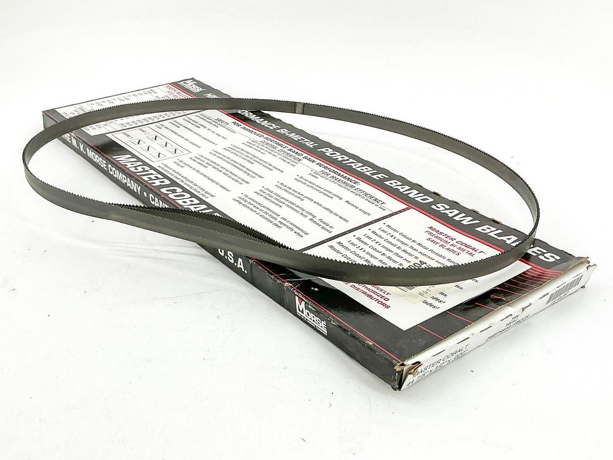 New Morse 4XJ87 Master Cobalt Band Saw Blade 44 7/8"X1/2X.020" ZWEP441014MCGR