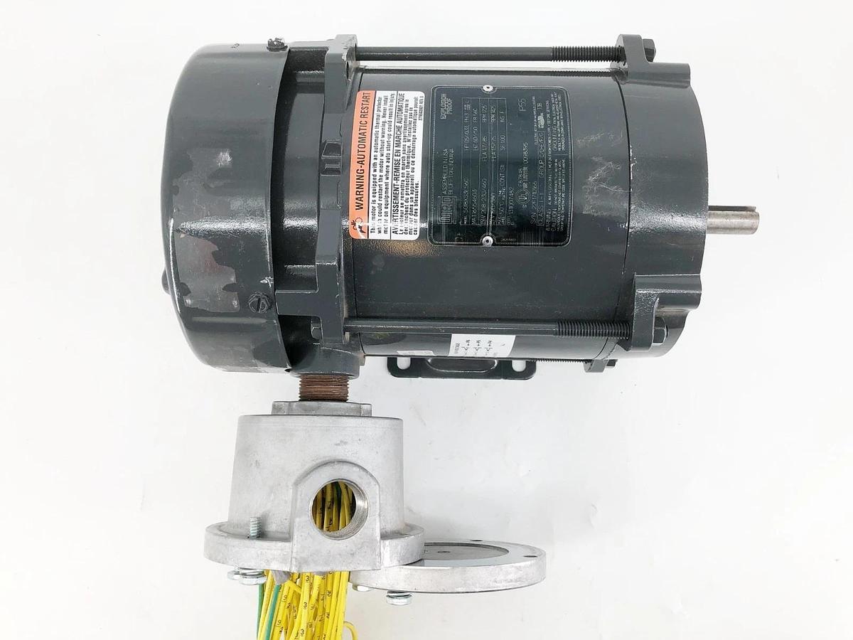 New Weg .5018XS3E56C Explosion Proof Motor 0.5/0.33 HP 3PH460V1725rpm - No Box