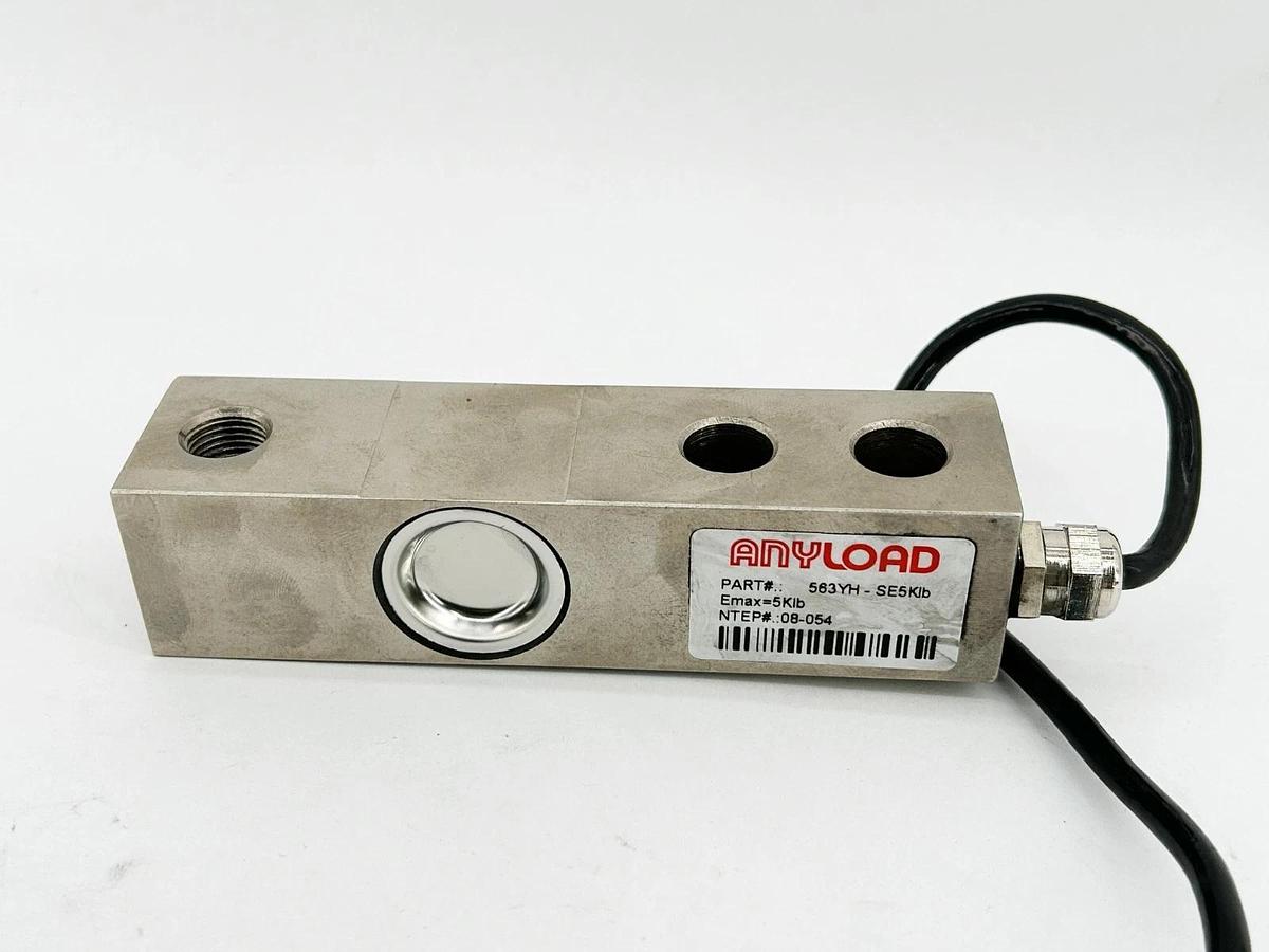 New Anyload 563YH-SE5Klb Load Cell Sensor 5KLB 5Wire Cable - No Box