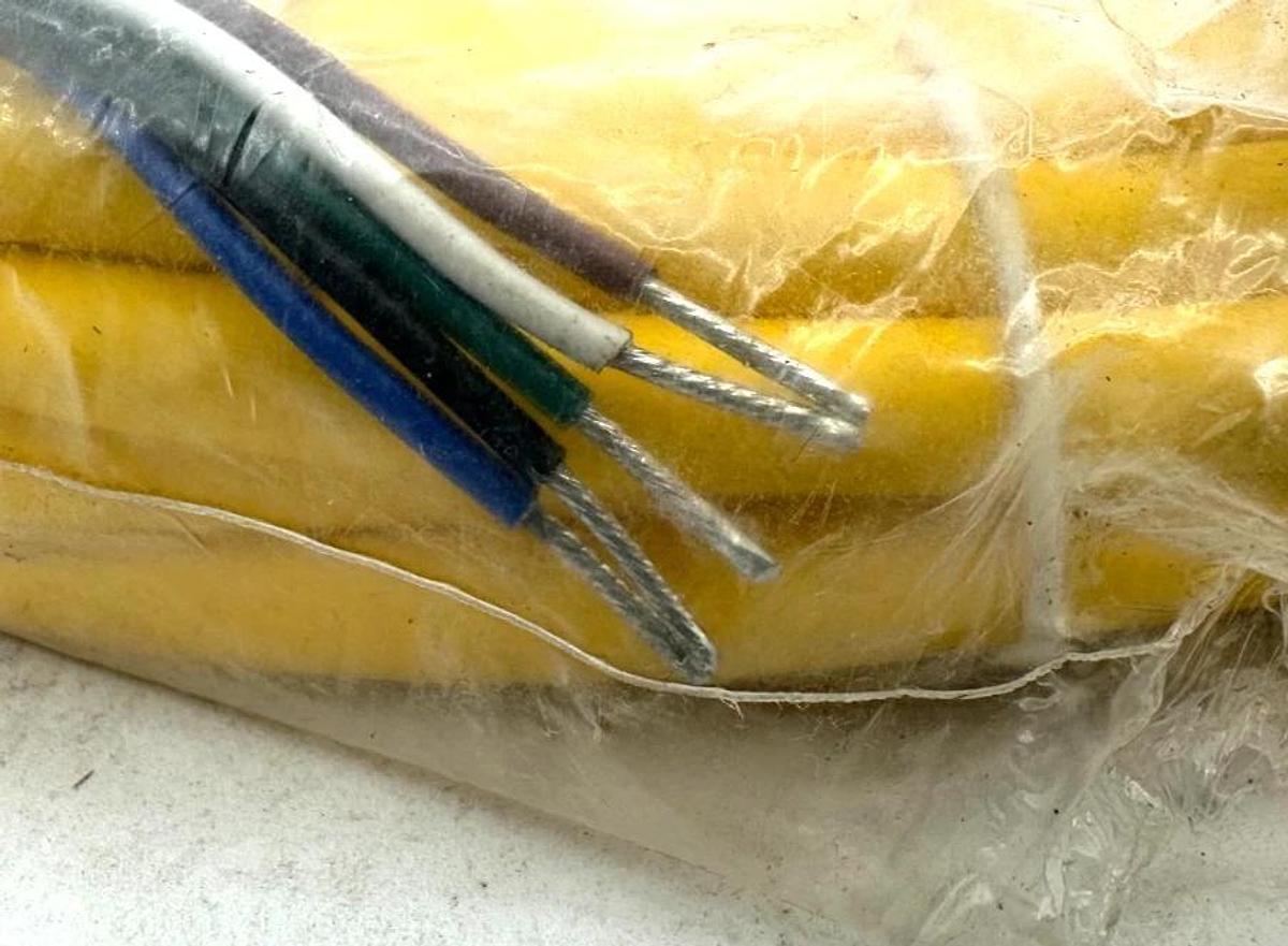 New Turck RKM-50-6M Single End Cable U2058 Female Connector 7/8" Minifast