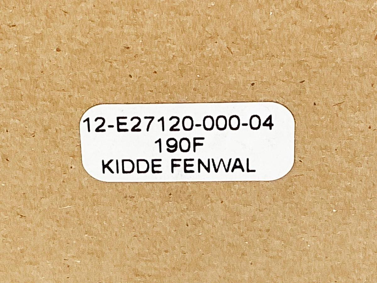 New Kidde Fenwal 12-E27120-000-04-0T Fire Sensor 190F