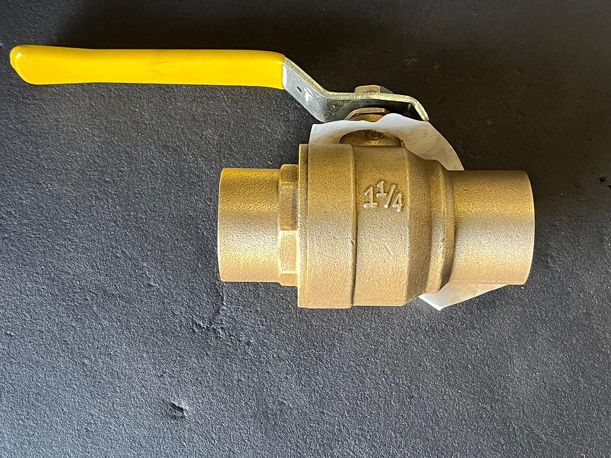 New Simplex 1000 WOG Stainless Ball Valve 1in