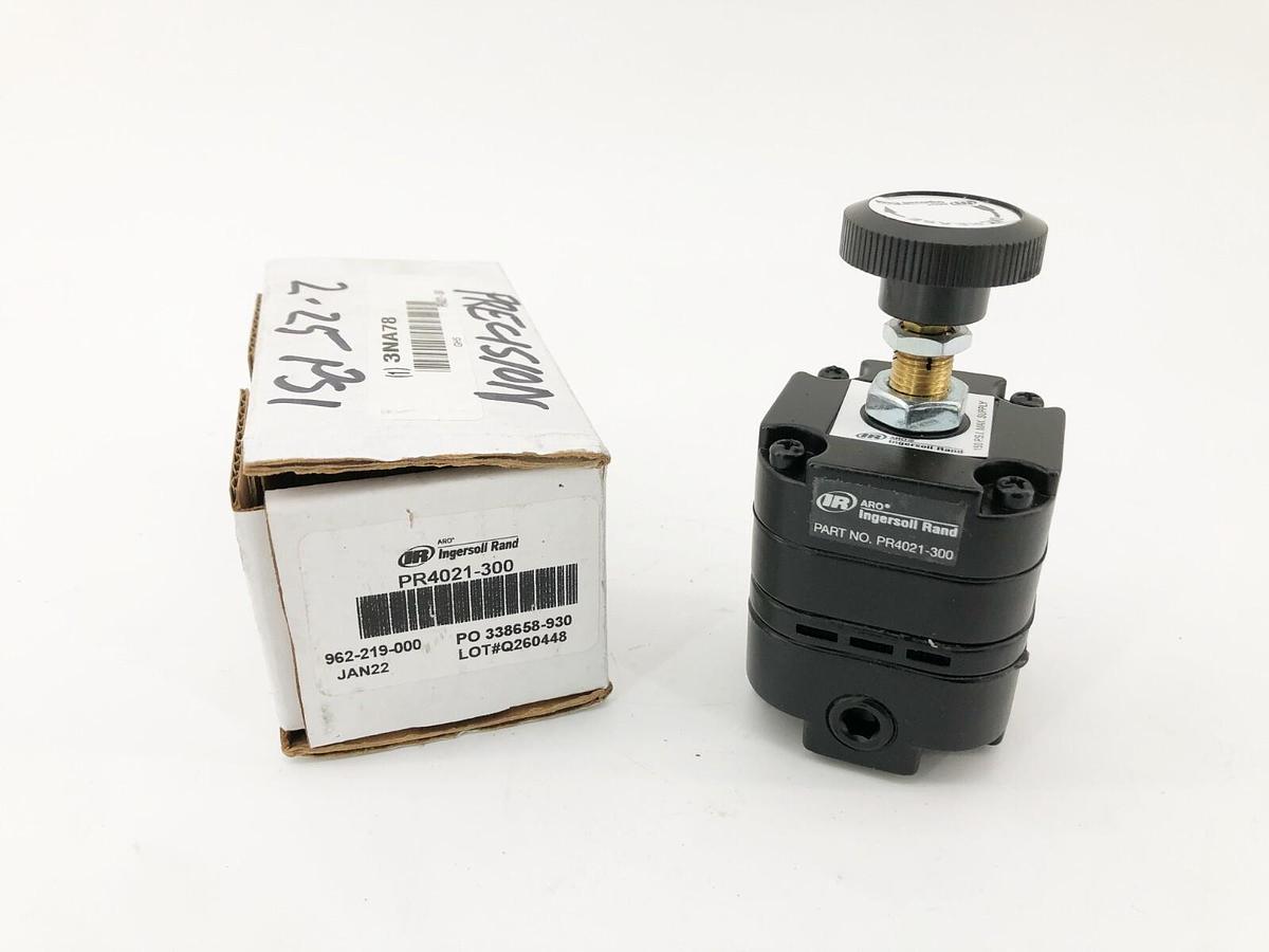 New Ingersoll-Rand PR4021-300 Precision Regulator 1/4" NPT 150psi 3NA78