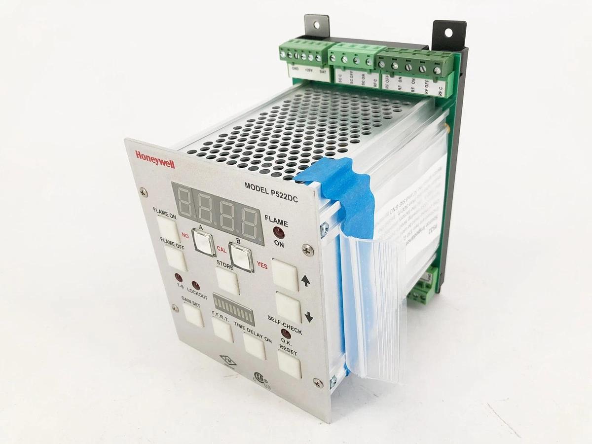 New Honeywell P522DC DC Signal Processor Main Pwr 22-26VDC Battery Pwr 22-24VDC