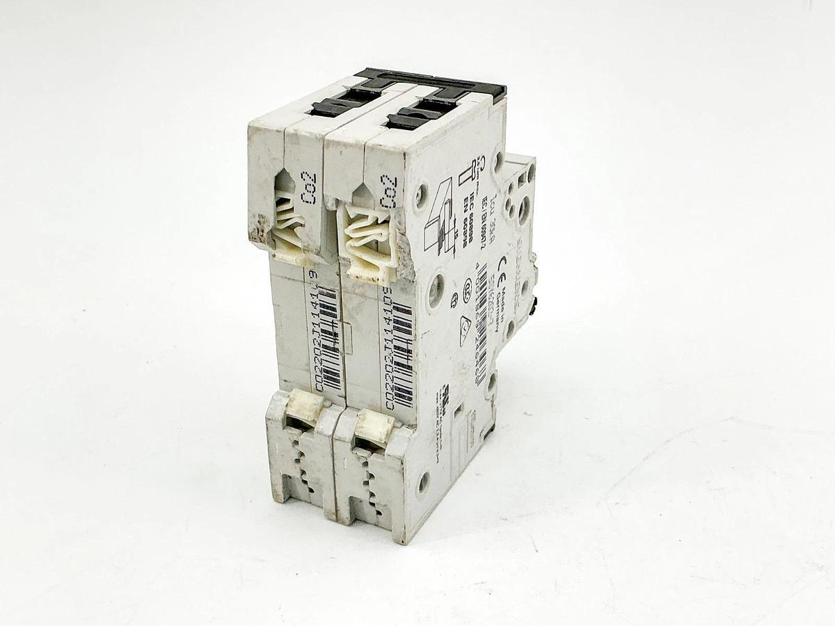New Siemens 5SY6202-7 Mini Circuit Breaker 400V 2P - No Box