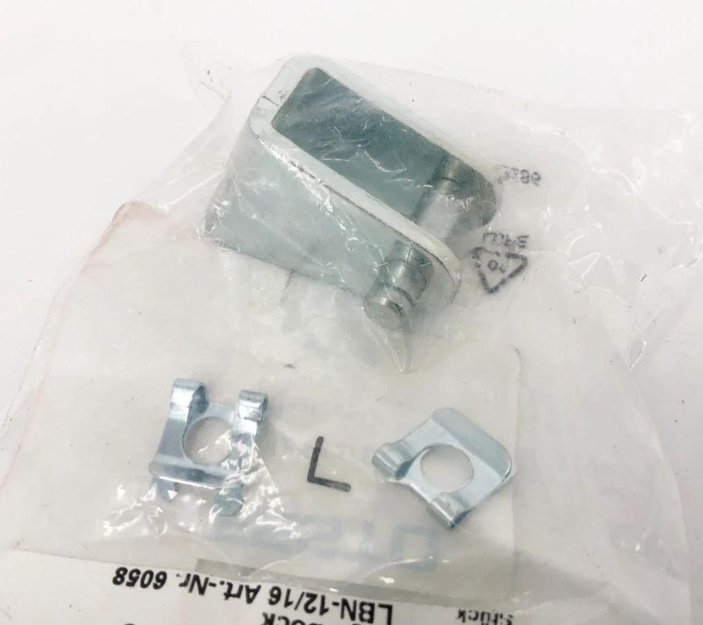Lot of 2 New Festo LBN-12/16 Clevis Foot Mounting Kits 006058