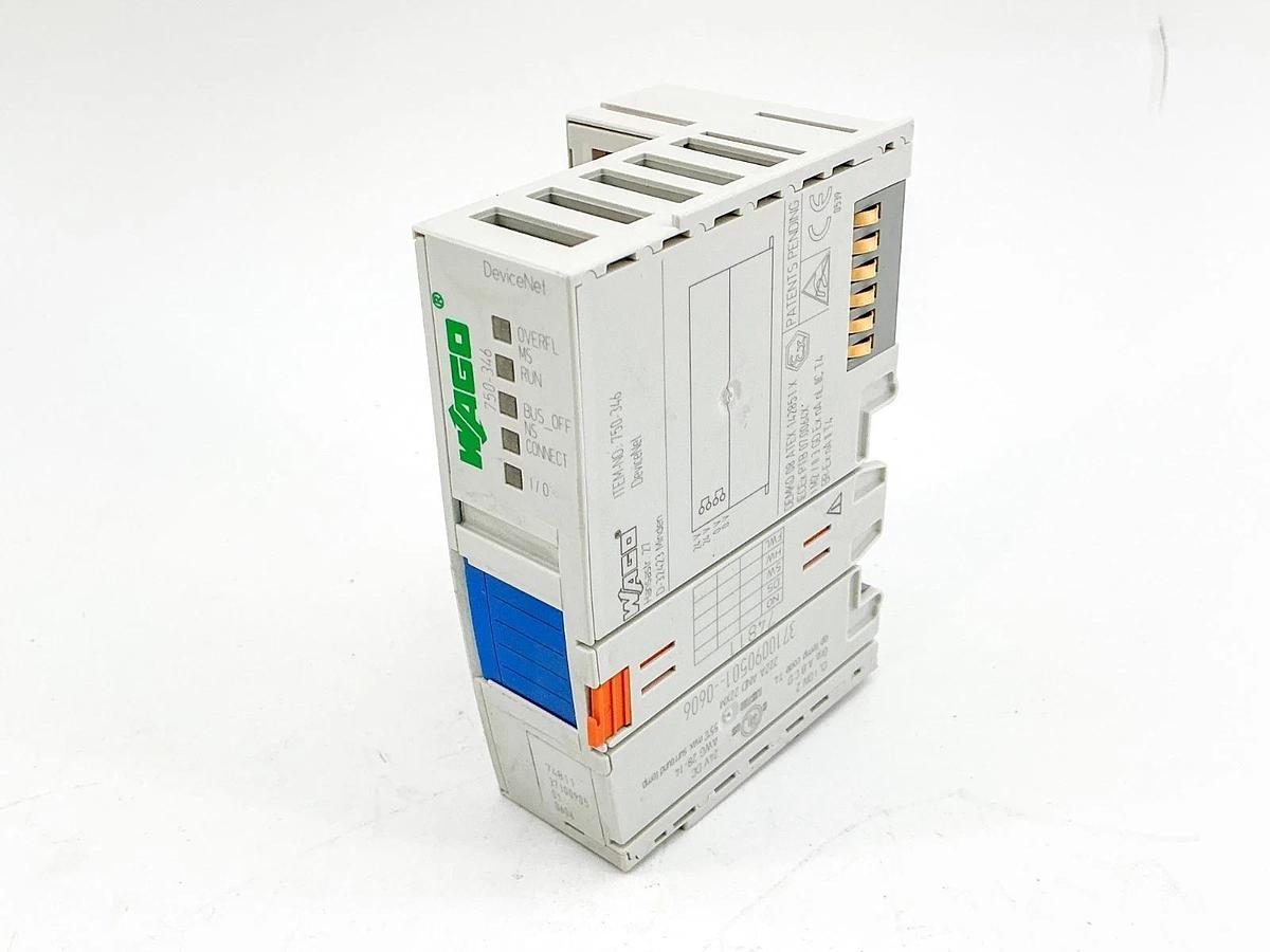 New Wago 750-346 FC Devicenet Module 24VDC