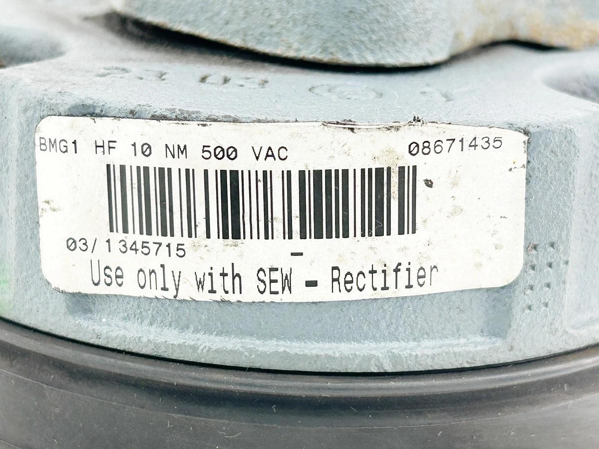 New Sew Eurodrive 08671435 Brake BMG1HF 10NM 500V - No Box