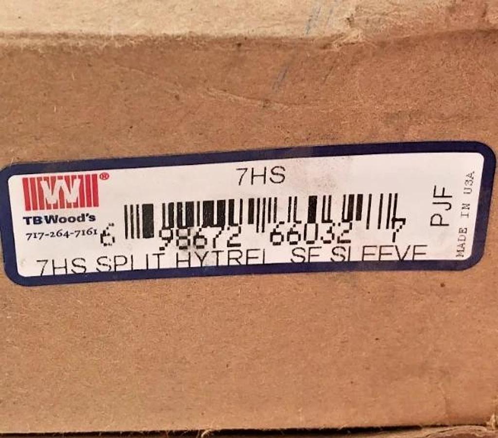 New TB Wood's 7HS Sure-Flex Hytrel Split Sleeve Coupling