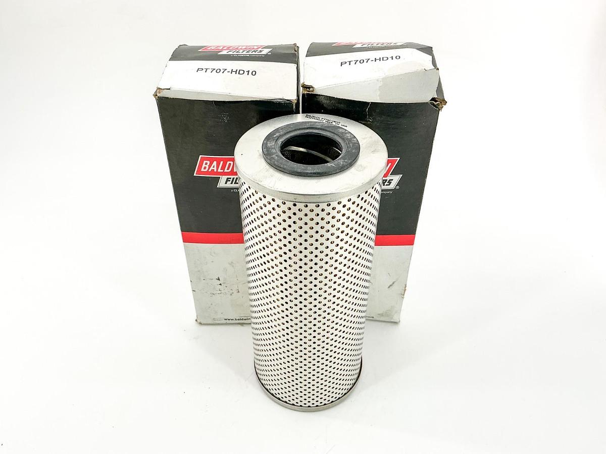New Lot of 2 Baldwin PT707-HD10 Hydraulic Filter Element