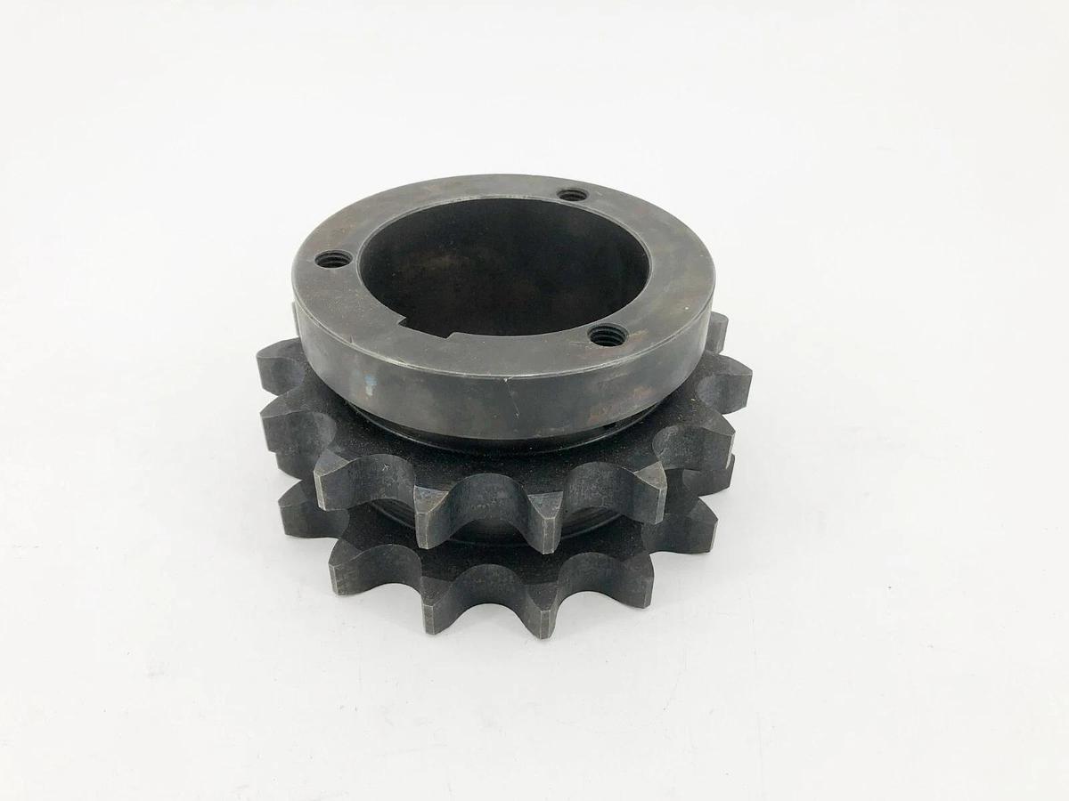 New Martin D80Q15H Split Double Roller Sprocket 15 Teeth 2-5/8" Bore - No Box