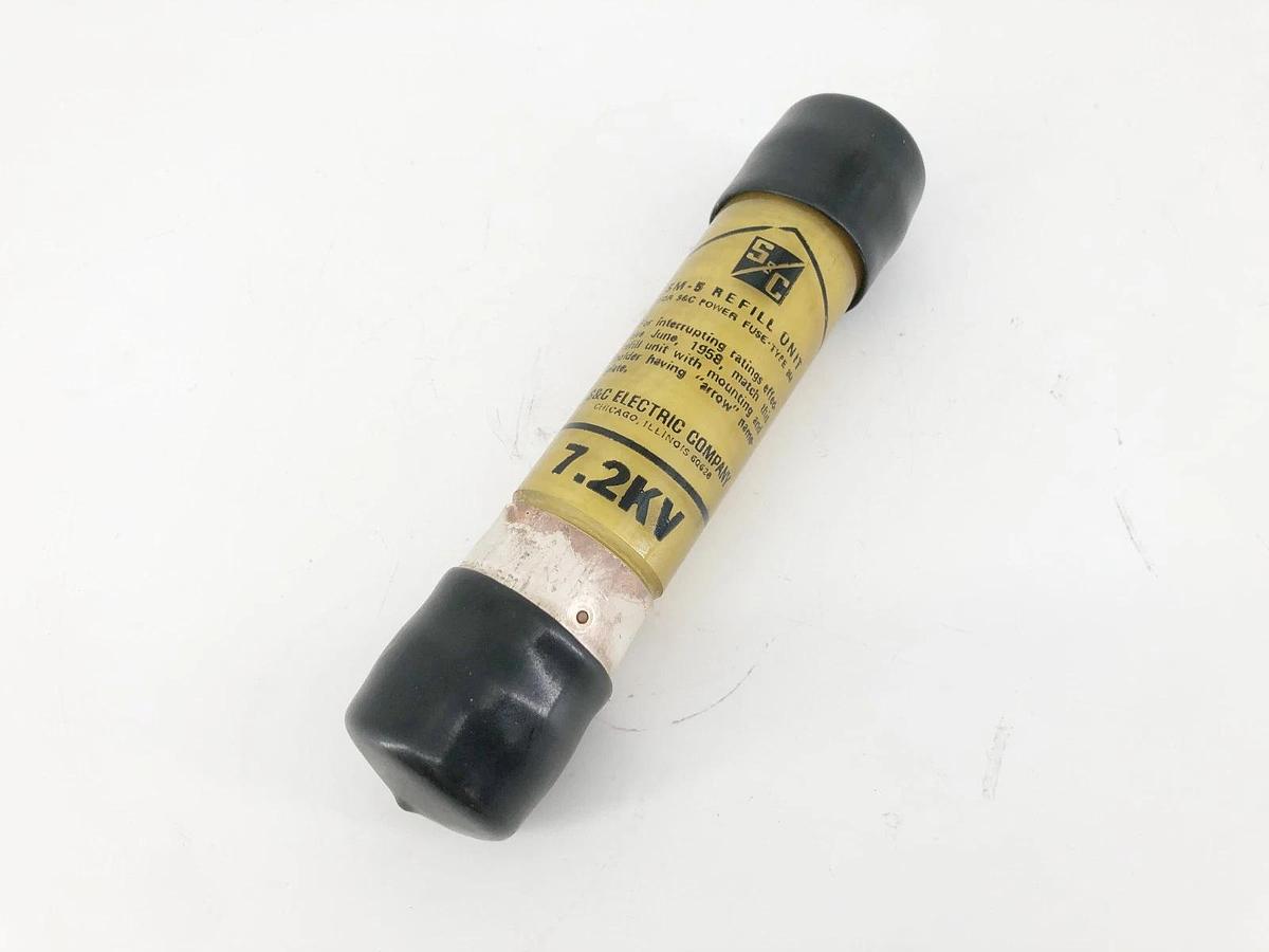 New S&C Electric 131400R4 SM-5 Fast Acting Fuse Refill 250A 7200V - No Box