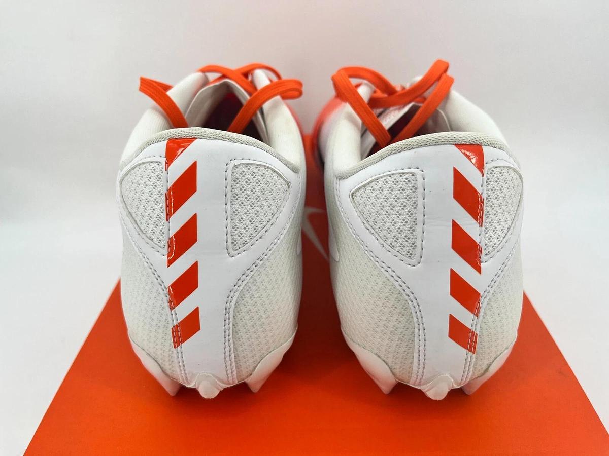 Nike Vapor Untouchable Speed 3 TD P White/Orange Size 16 OSU Beavers Cleats
