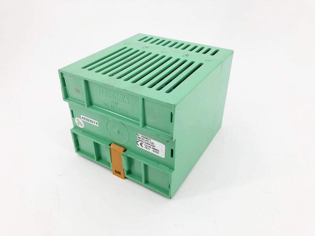 New Phoenix Contact CM125-PS-120-230AC/24DC/5/F Power Supply 24VDC 5A 2939522