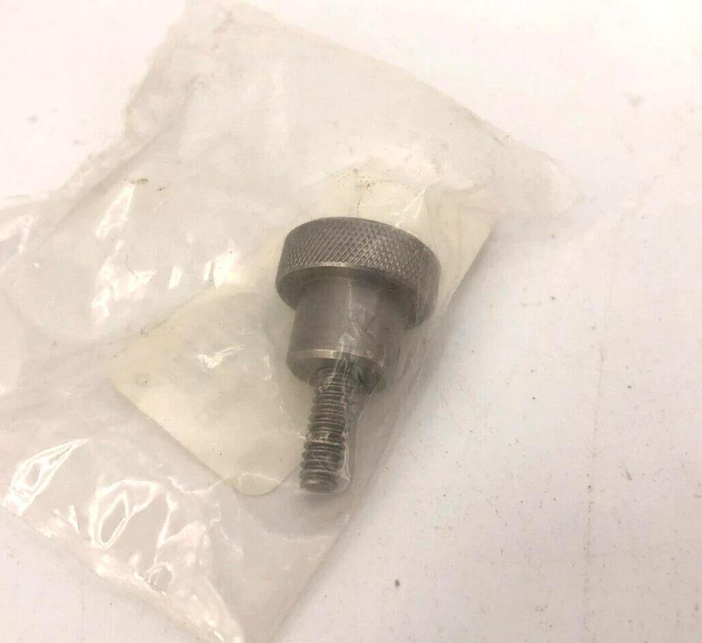 Lot of 2 New WSS-011 Stainless Steel Knurled Control Knobs 3/4" Dia. 10-24 x 1/2