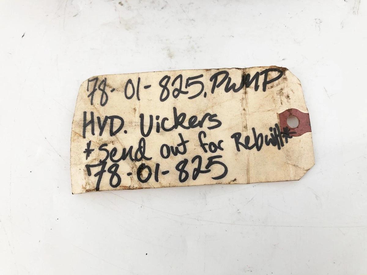Used PVB20-RS-20-C-11 Piston Pump (For Parts Only)