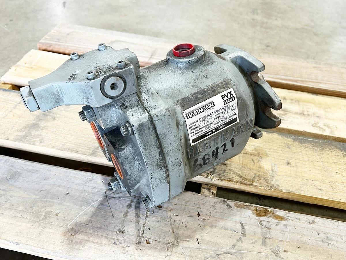 Used Hartmann PVX233-BKAKB-20FL/-TQXXXX Oil Pump 2.0 Displacement 5000PSI 3300RMP #74