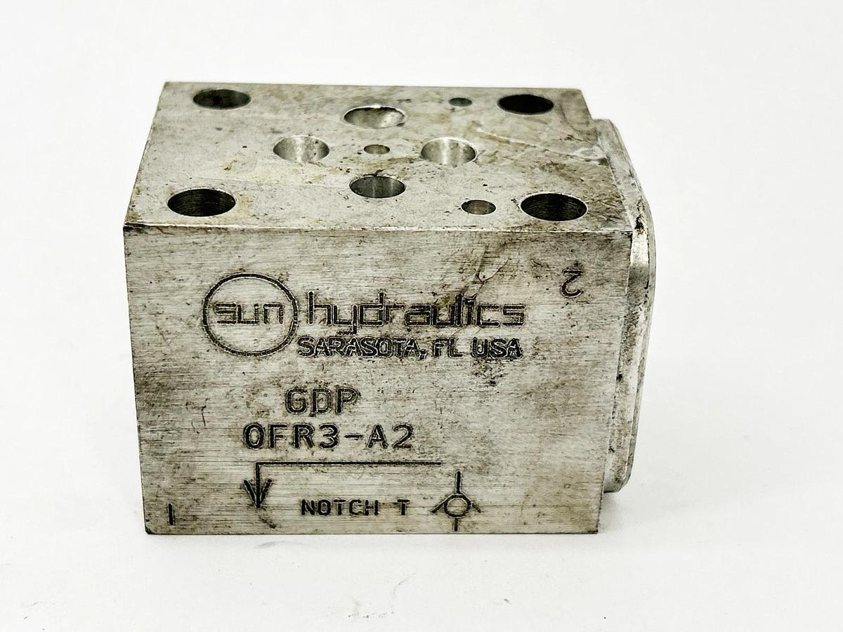 Used Sun Hydraulics GDP Valve Manifold