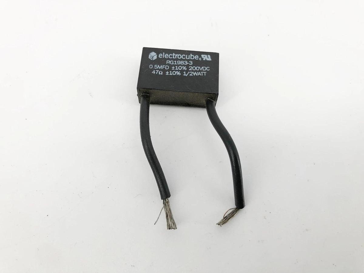Used Lot of 3 Electrocube RG1983-3 Capacitors ±10% 200VDC 1/2W