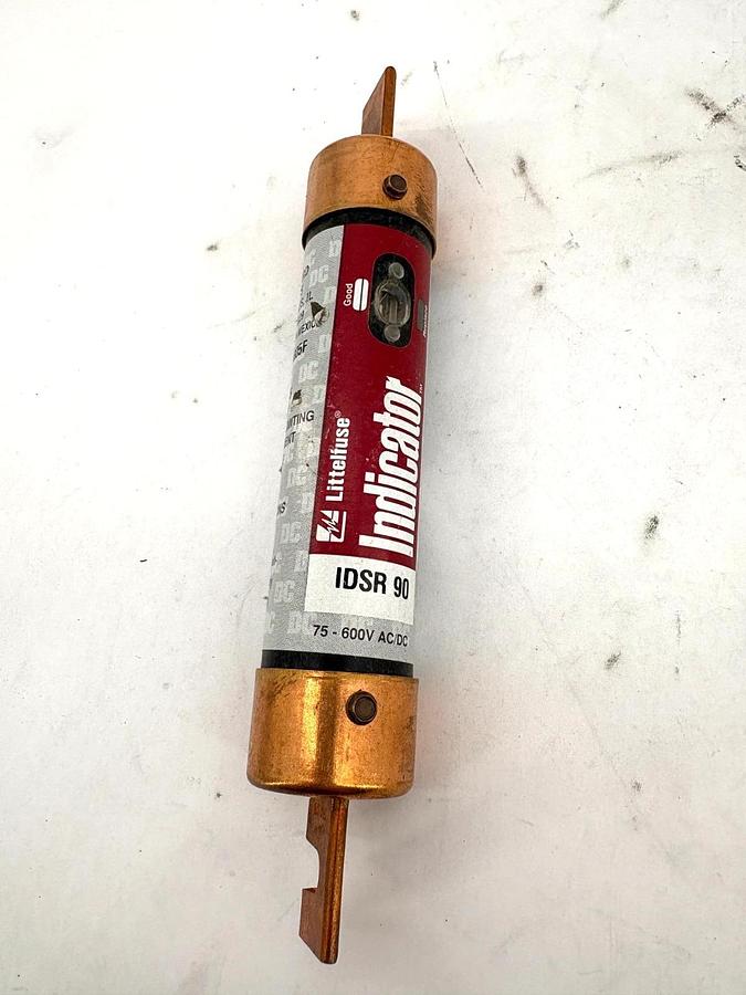 New Littelfuse IDSR-90 Class RK5 Fuse 90A 600VAC - No Box