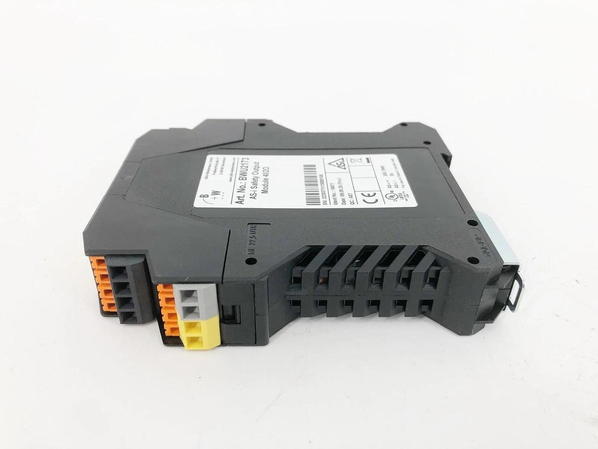 New Bihl + Weidemann BWU2173 ASi Safety Output Module 4I/2O 18071