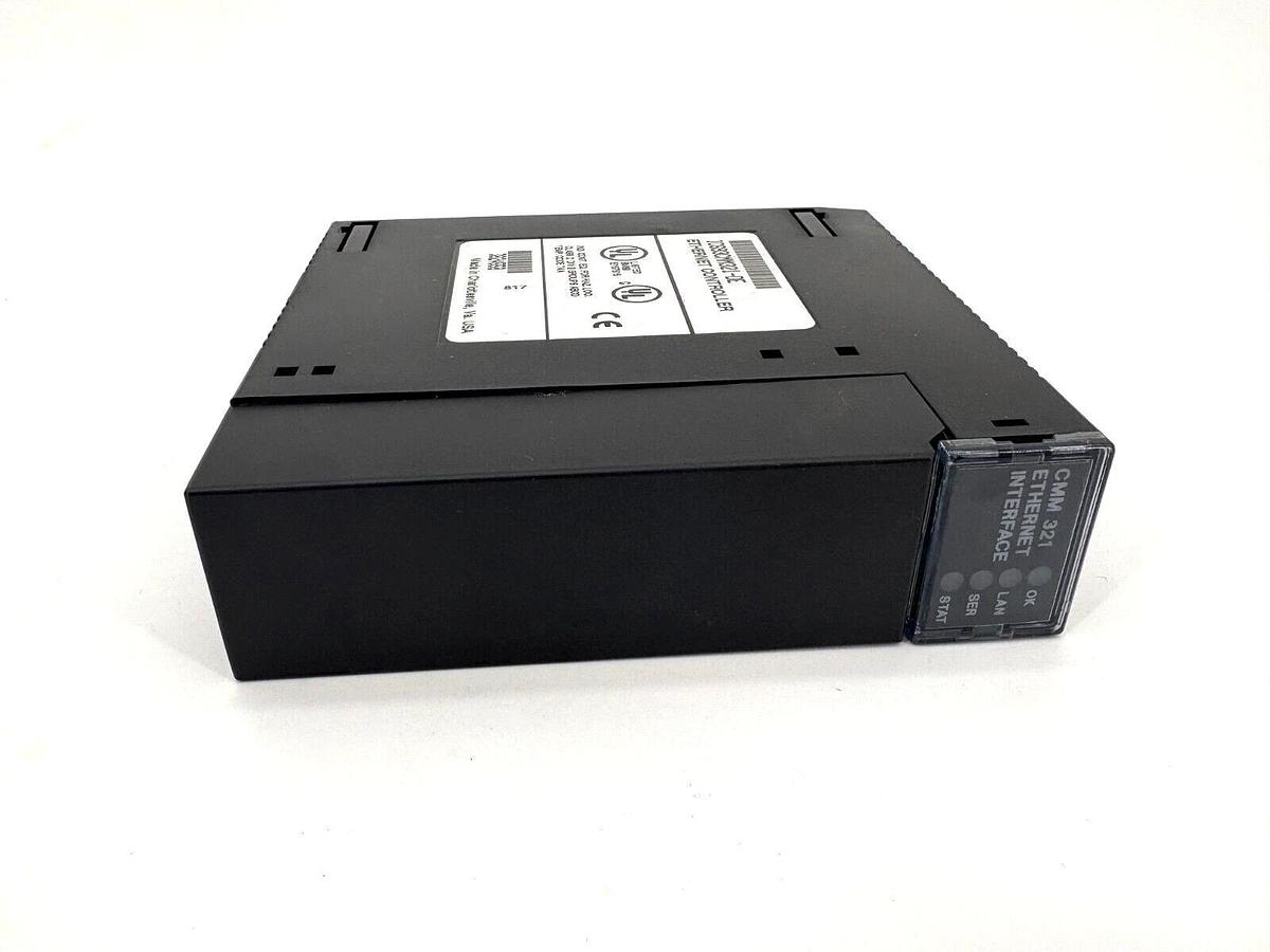 Used General Electric GE Fanuc IC693CMM321-DE CMM 321 Ethernet Controller Module